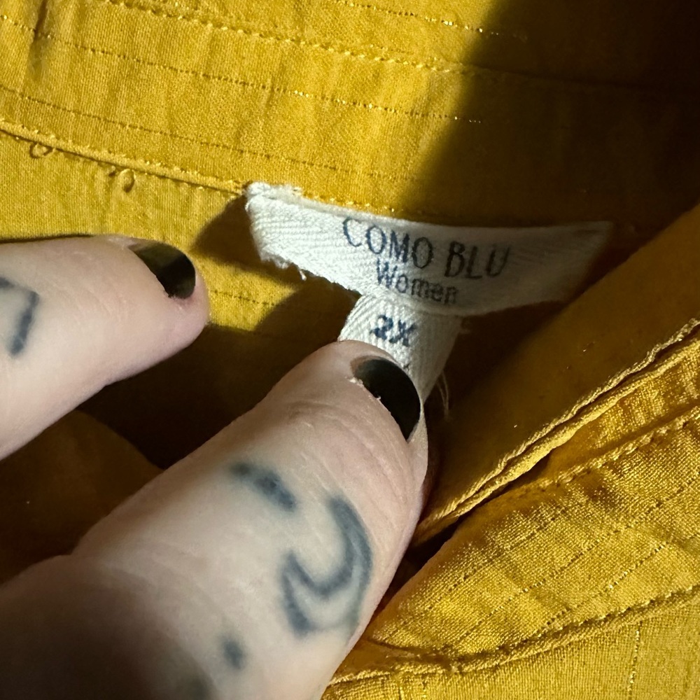 Comp blu 2x button up - Picture 3 of 3
